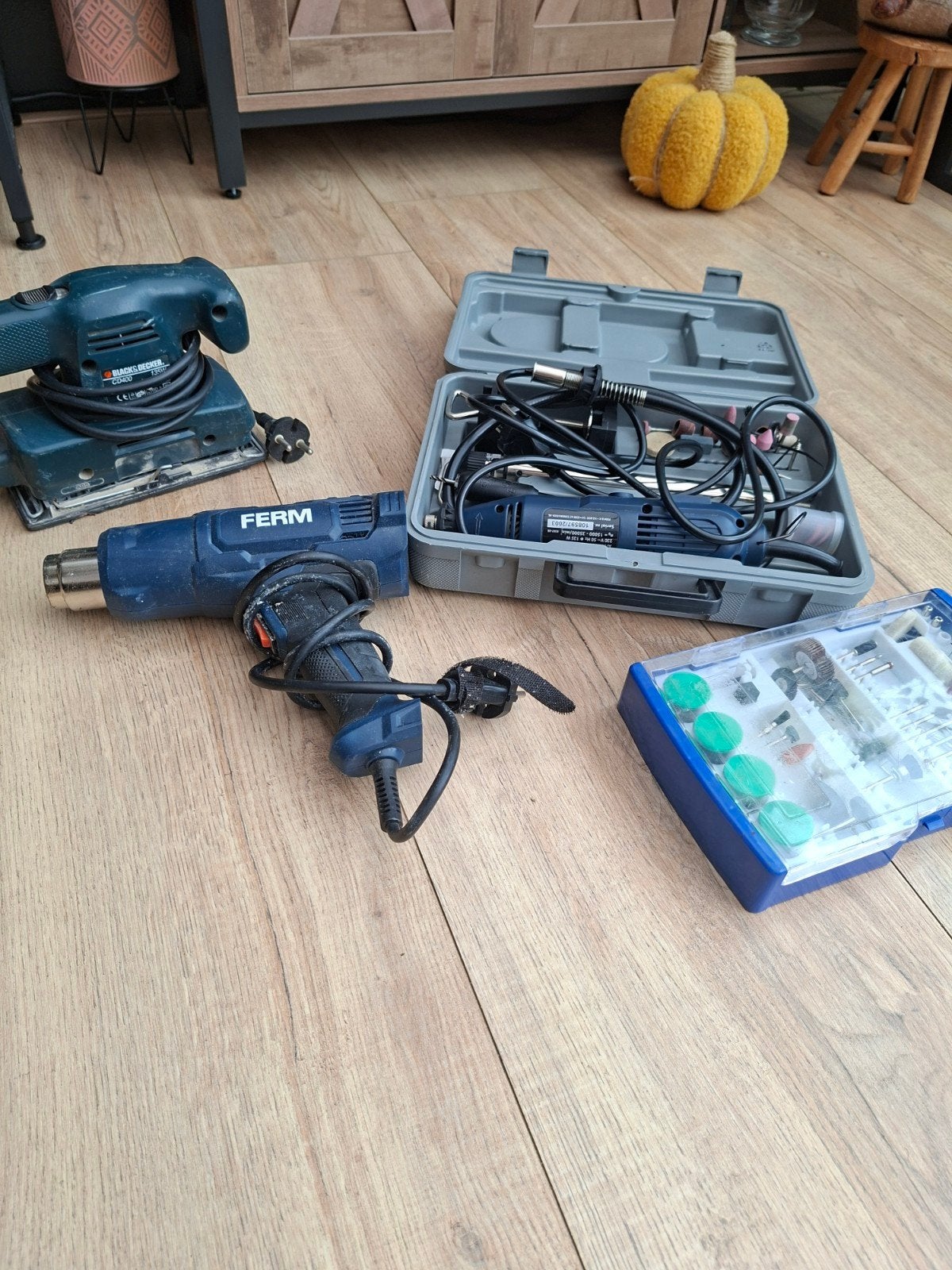 Black & Decker schuurmachine, Ferm multitool & verfafbrander, Ophalen of Verzenden