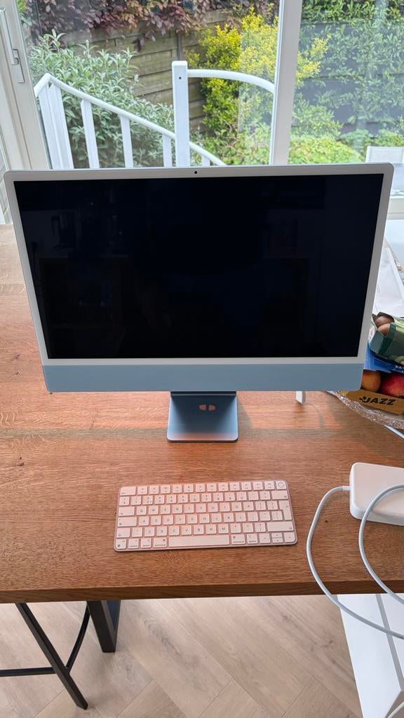 Apple iMac 24 inch M1 - Zo goed als nieuw, Computers en Software, Apple Desktops, Ophalen, IMac, Zo goed als nieuw, 3 tot 4 Ghz