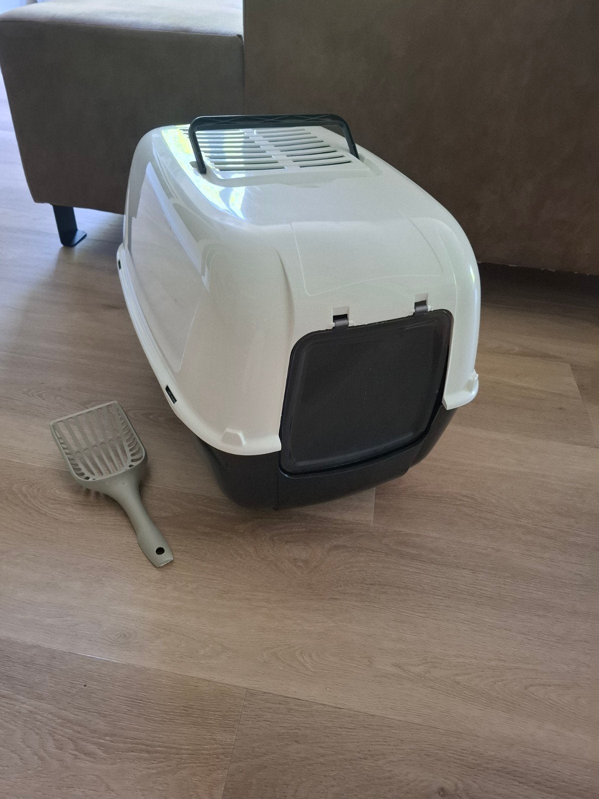Kattenbak, Ophalen, Gebruikt, Gesloten