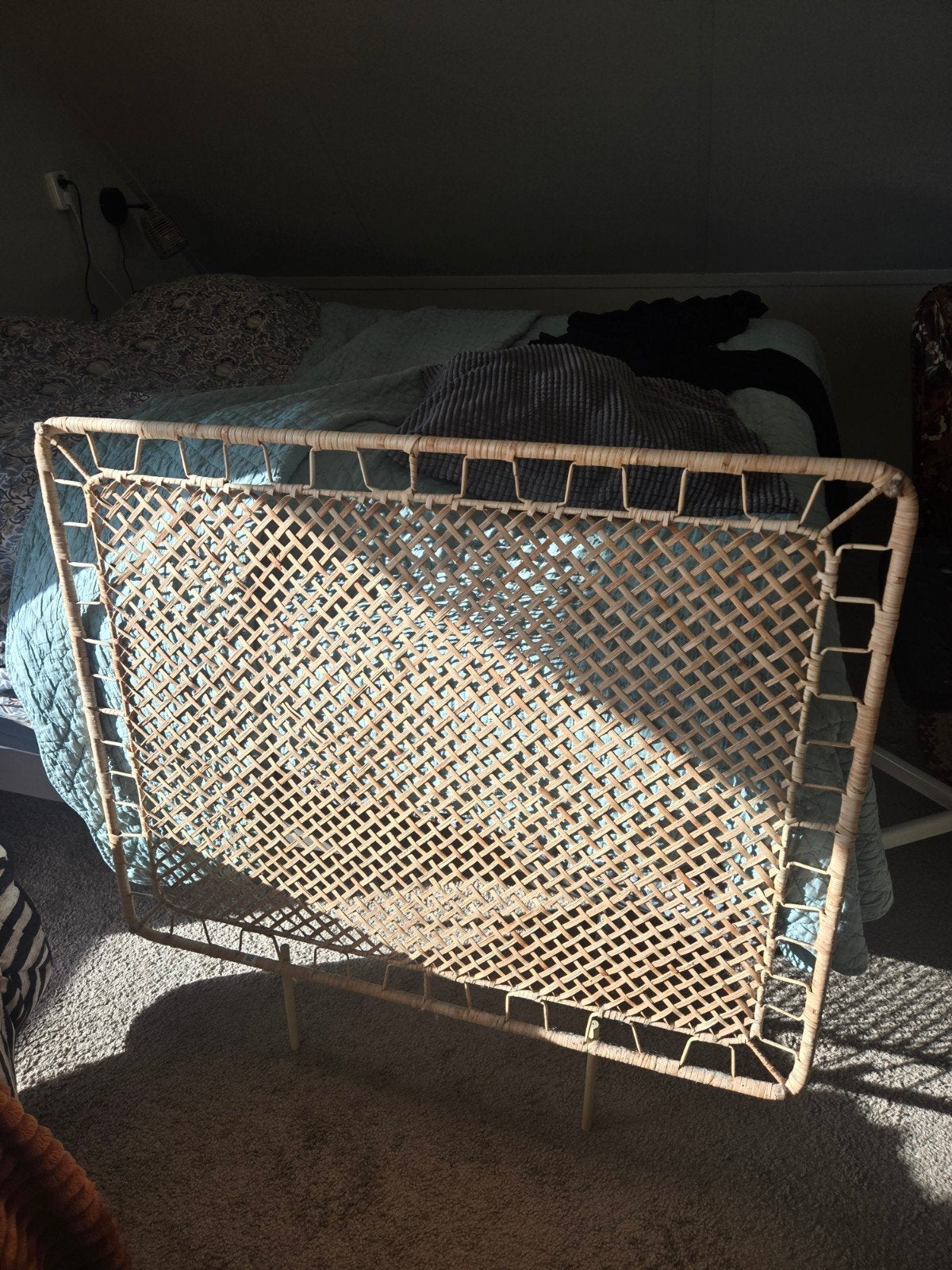 IKEA TOLKNING hoofdeinde rotan, Ophalen, Overige materialen, 100 cm, Bohemian, Scandinavisch, Natuurlijk