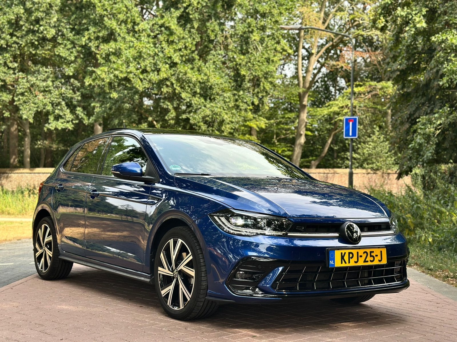 Volkswagen Polo 1.0 TSI 110pk Dsg-7 2021 Blauw, Stof, Blauw, Overige kleuren, 1100 kg