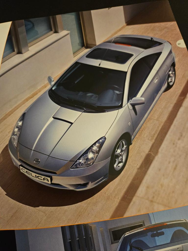 Brochure Toyota Celica 2003, Ophalen of Verzenden, Zo goed als nieuw, Toyota