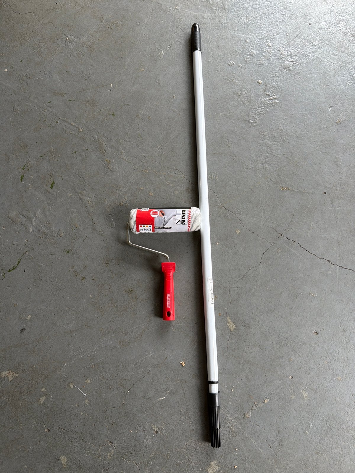 Verfroller met beugel en telescoopsteel - Nieuw, Nieuw, Ophalen of Verzenden, Nvt, Nvt