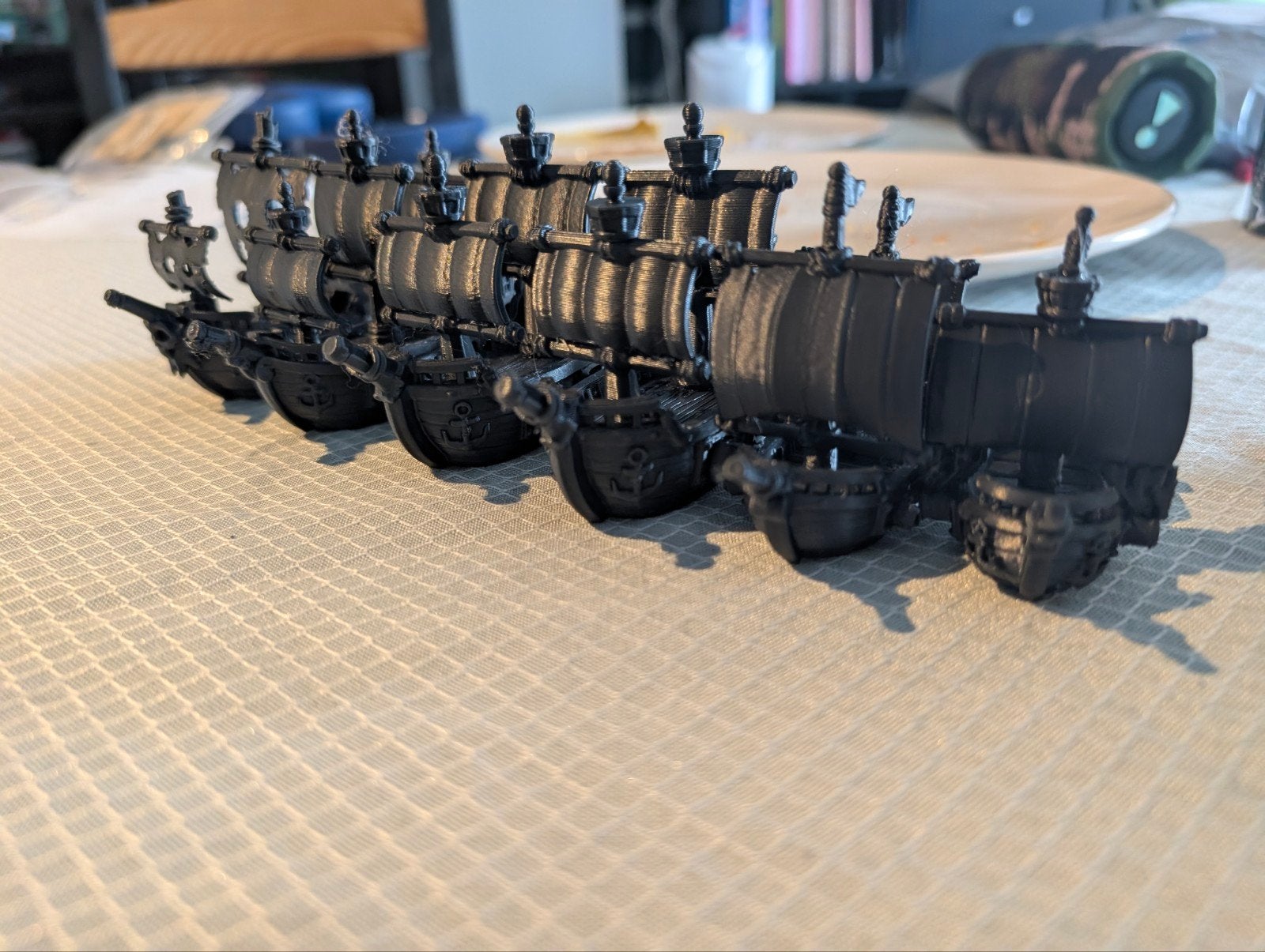 Piraten Schepen Set (6x) voor TTRPG Terrain - PLA, Hobby en Vrije tijd, Ophalen of Verzenden, Nieuw