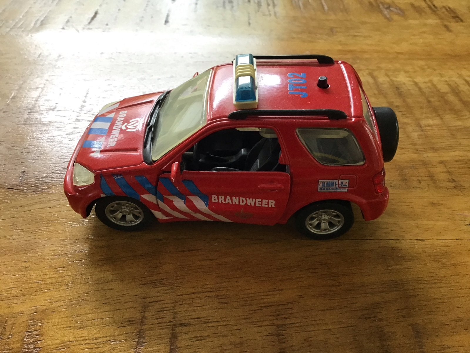 Brandweer speelgoedauto, Ophalen of Verzenden, Gebruikt