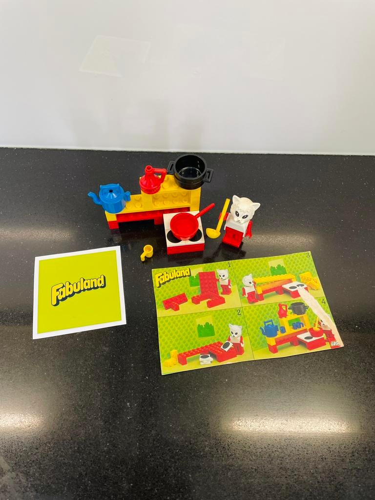 Lego Fabuland 3795 | De kleine Keuken van Kat, Ophalen of Verzenden, Gebruikt, Lego