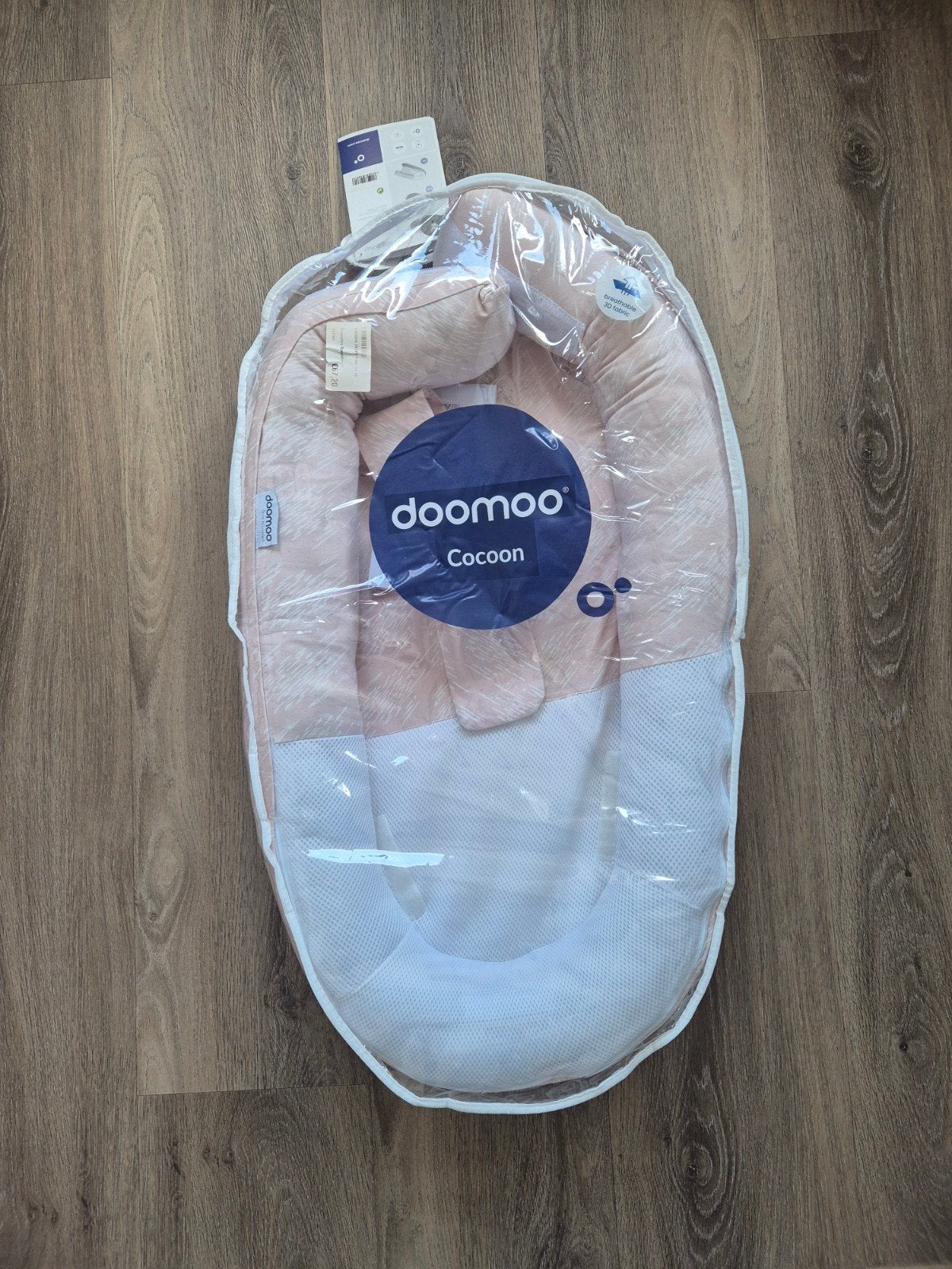 Doomoo Cocoon babynestje roze - Zo goed als nieuw, Ophalen, Zo goed als nieuw, Overige typen