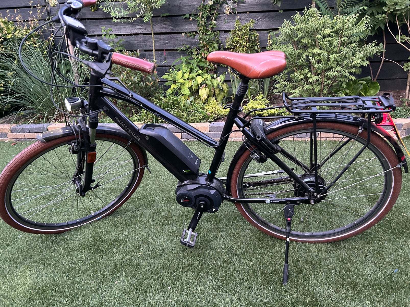 Reise & Muller Zwarte Speed pedelec (mix model), Fietsen en Brommers, Elektrische fietsen, Gebruikt, 55 tot 59 cm, 30 tot 50 km per accu