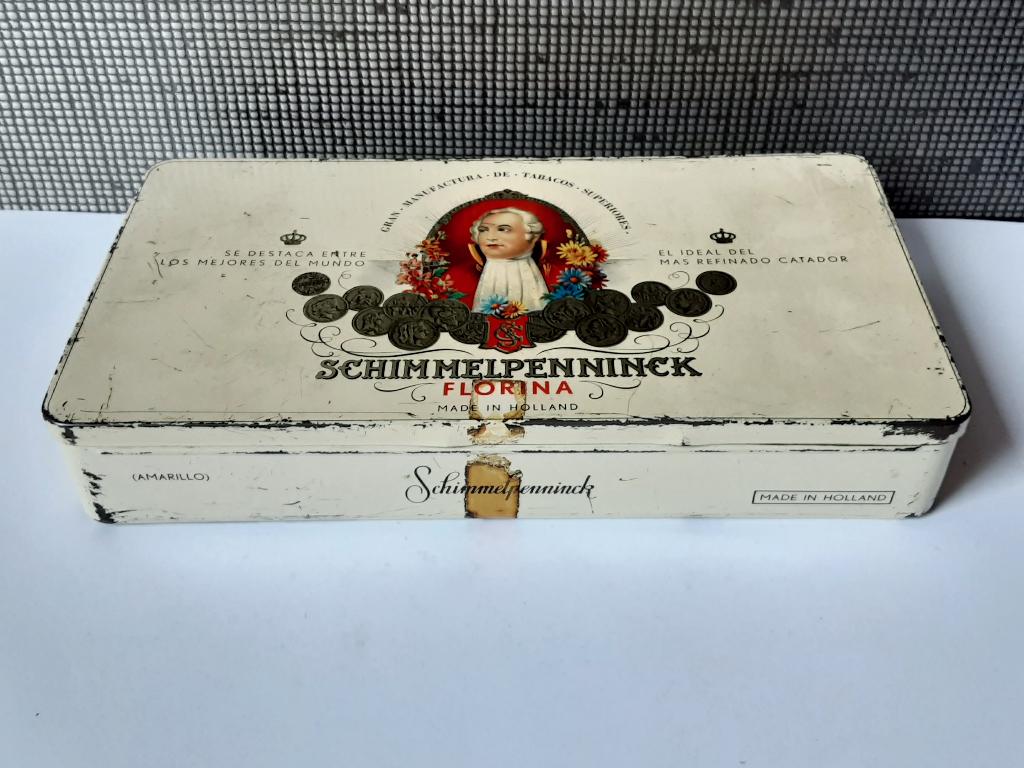 vintage schimmelpenninck florina blik, Ophalen of Verzenden, Gebruikt, Overige