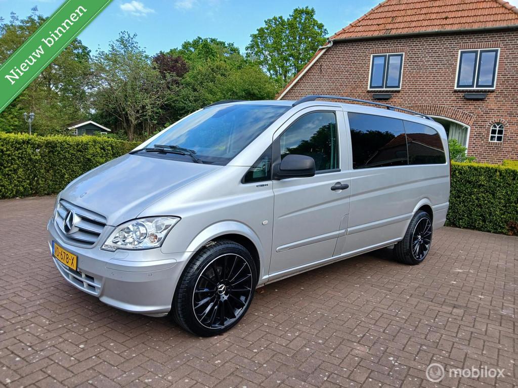 Mercedes Vito V6 122 CDI 320 Dubbel Cabine, Marge! Topstaat!, Auto's, Automaat, Euro 5, Gebruikt, 2500 kg