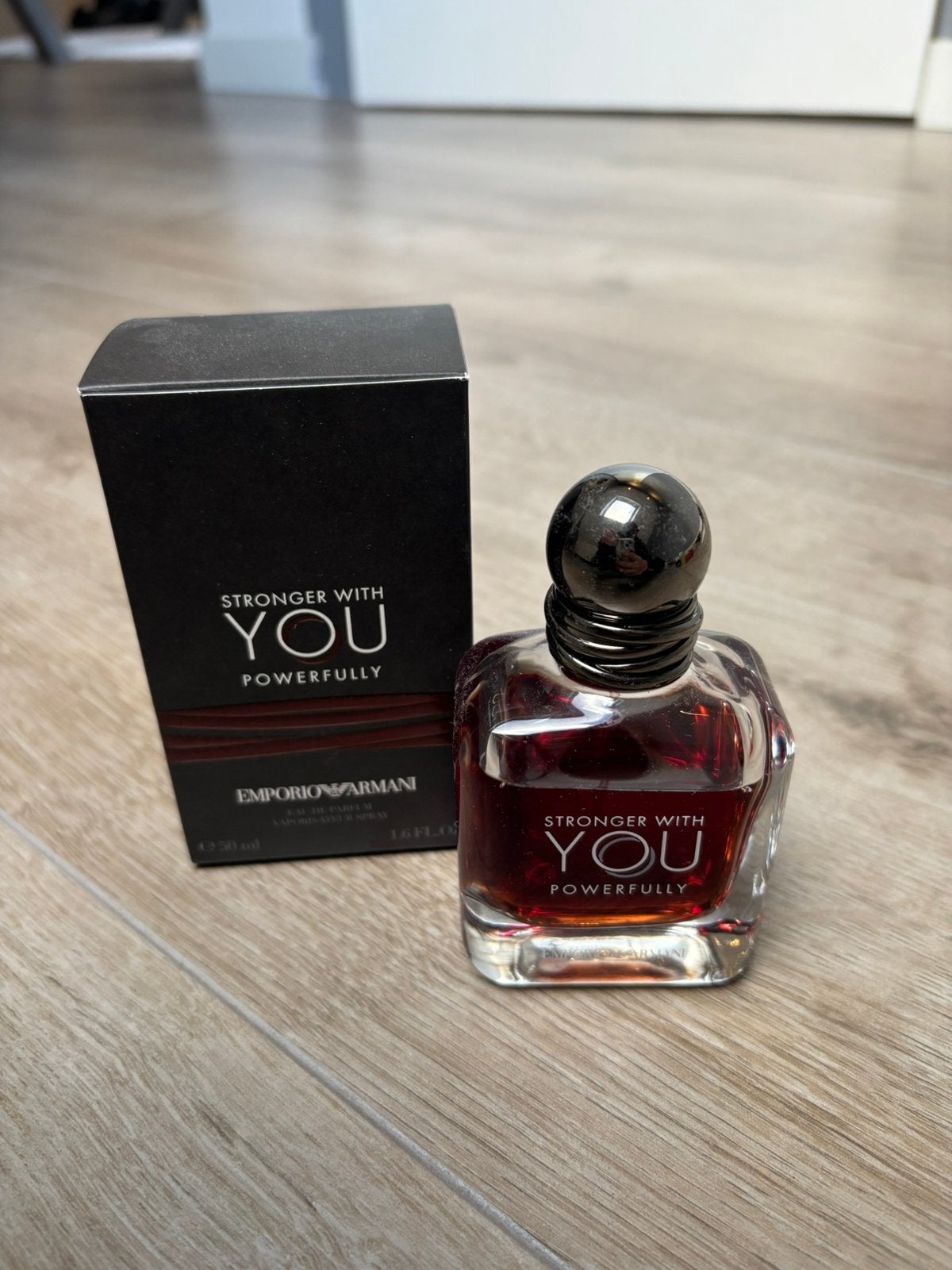 Stronger with you 50ml Parfum, Verzamelen, Parfumverzamelingen, Ophalen of Verzenden, Zo goed als nieuw, Parfumfles