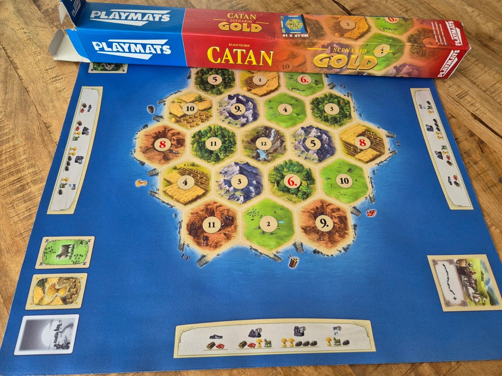 Catan speelmat Gold, Ophalen of Verzenden