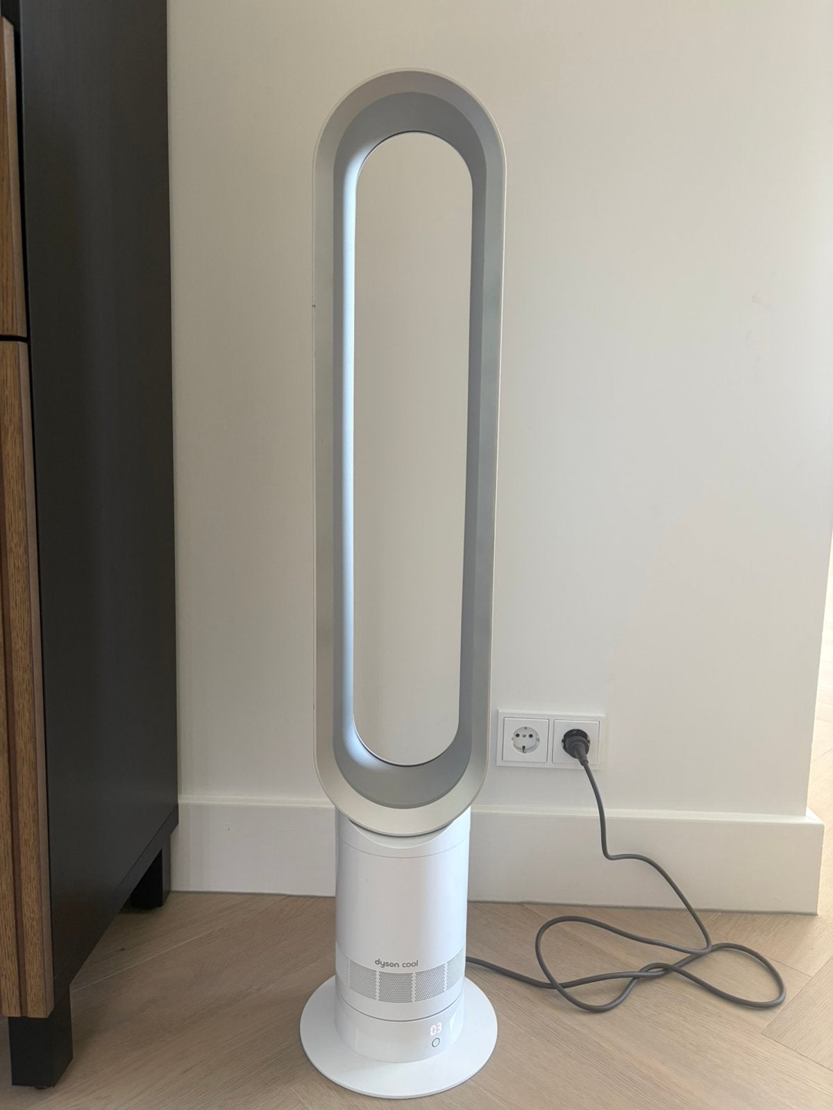Dyson AM07 torenventilator zgan, Witgoed en Apparatuur, Ventilatoren, Zo goed als nieuw, Torenventilator, Ophalen of Verzenden