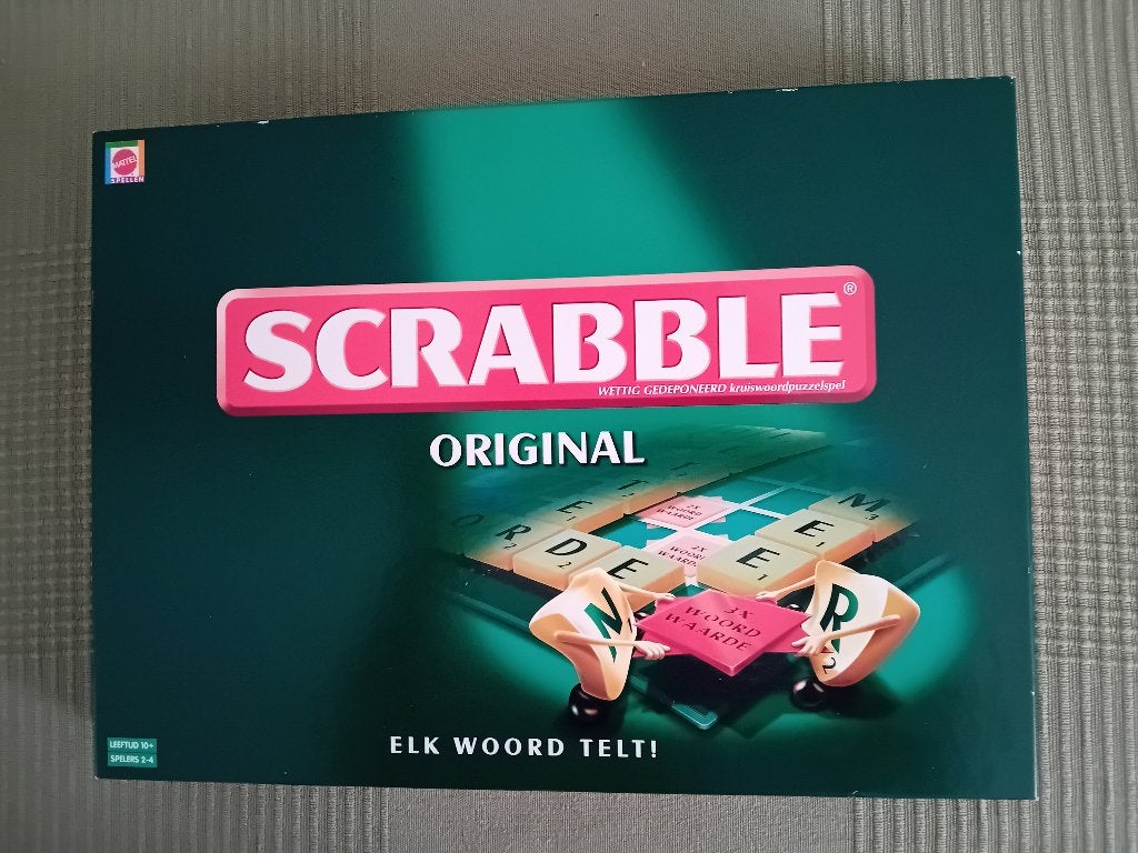 Scrabble, Ophalen of Verzenden, Zo goed als nieuw, Jumbo