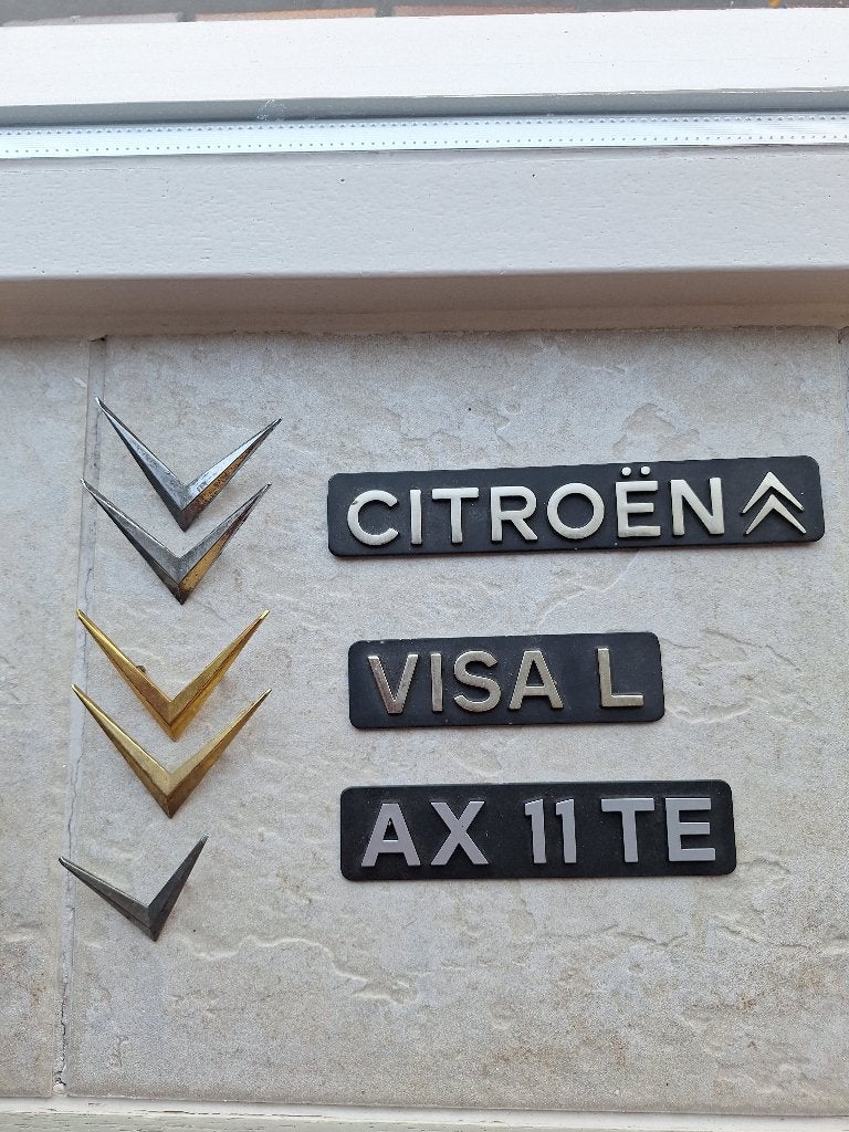Emblemen Citroën, Ophalen of Verzenden, Zo goed als nieuw, Auto's