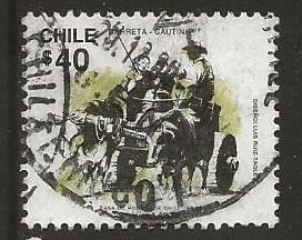 Chili 31, ossenkar, Verzenden, Gestempeld, Zuid-Amerika