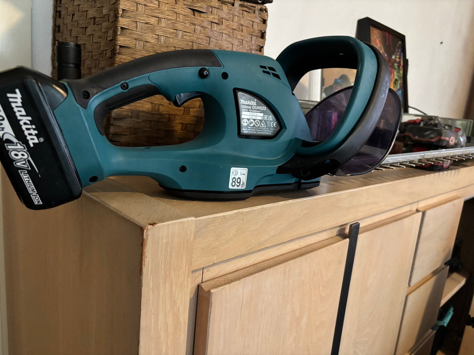 Makita DUH523, Tuin en Terras, Ophalen of Verzenden, Zo goed als nieuw, Accu