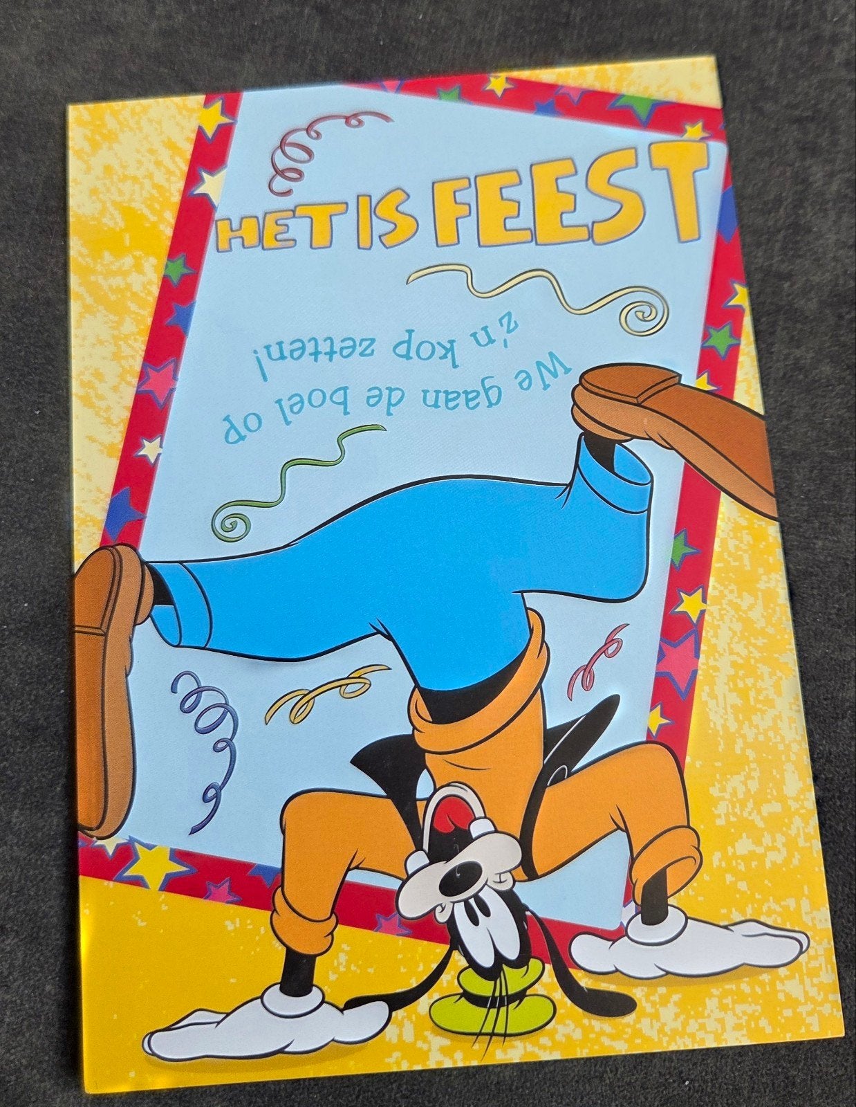 Vintage Disney - Goofy, Verzamelen, Verzenden, 1960 tot 1980, Gelopen, Kinderen