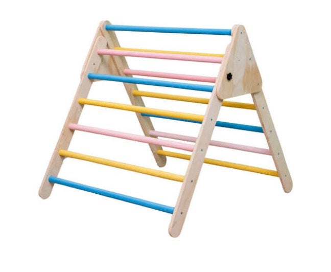 Houten klimrek kind Montessori, Kinderen en Baby's, Speelgoed | Houten speelgoed, Ophalen, Zo goed als nieuw, Overige typen