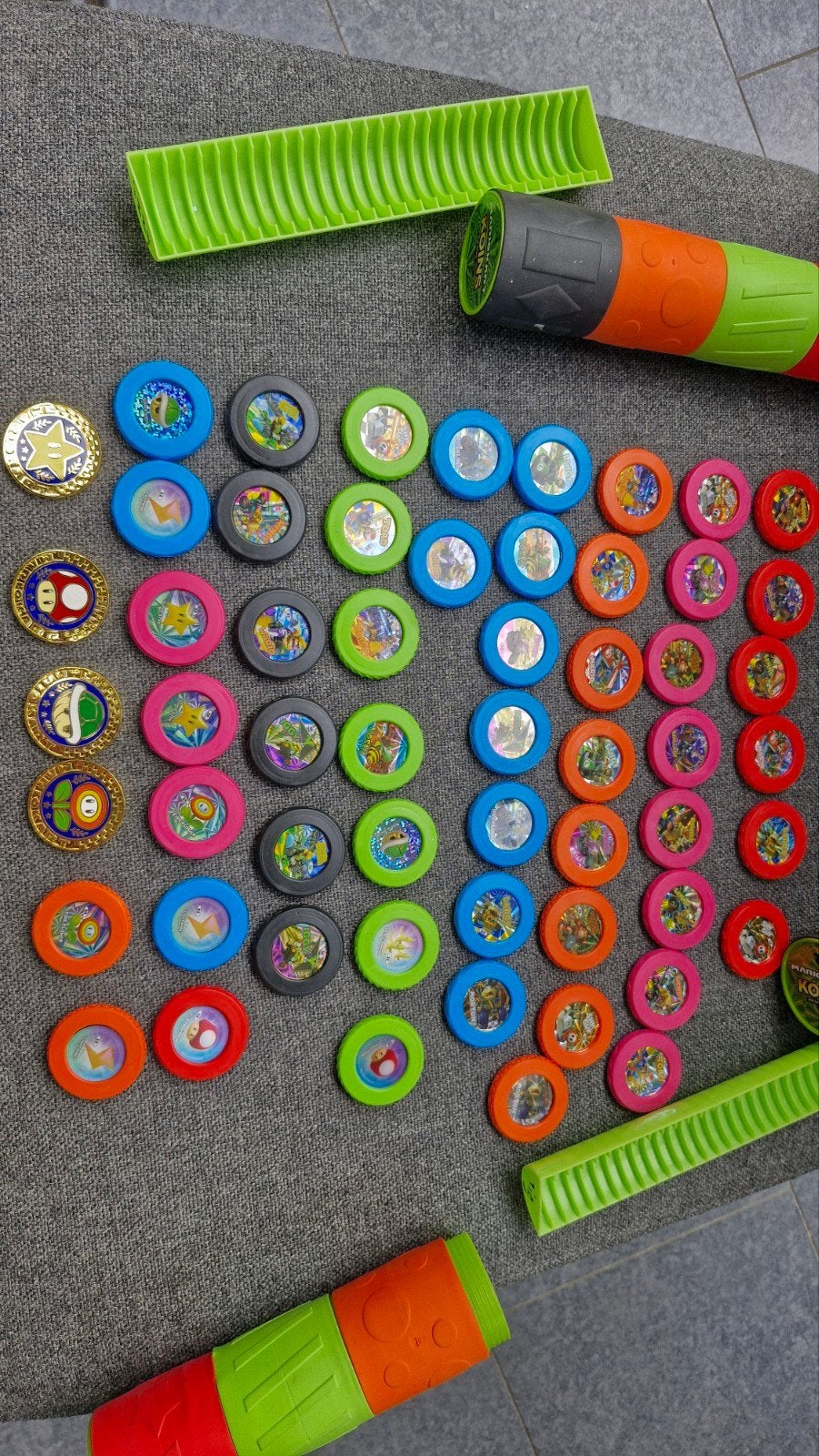 Mariokart Koins Verzameling Plus met 2 Houders, Ophalen of Verzenden