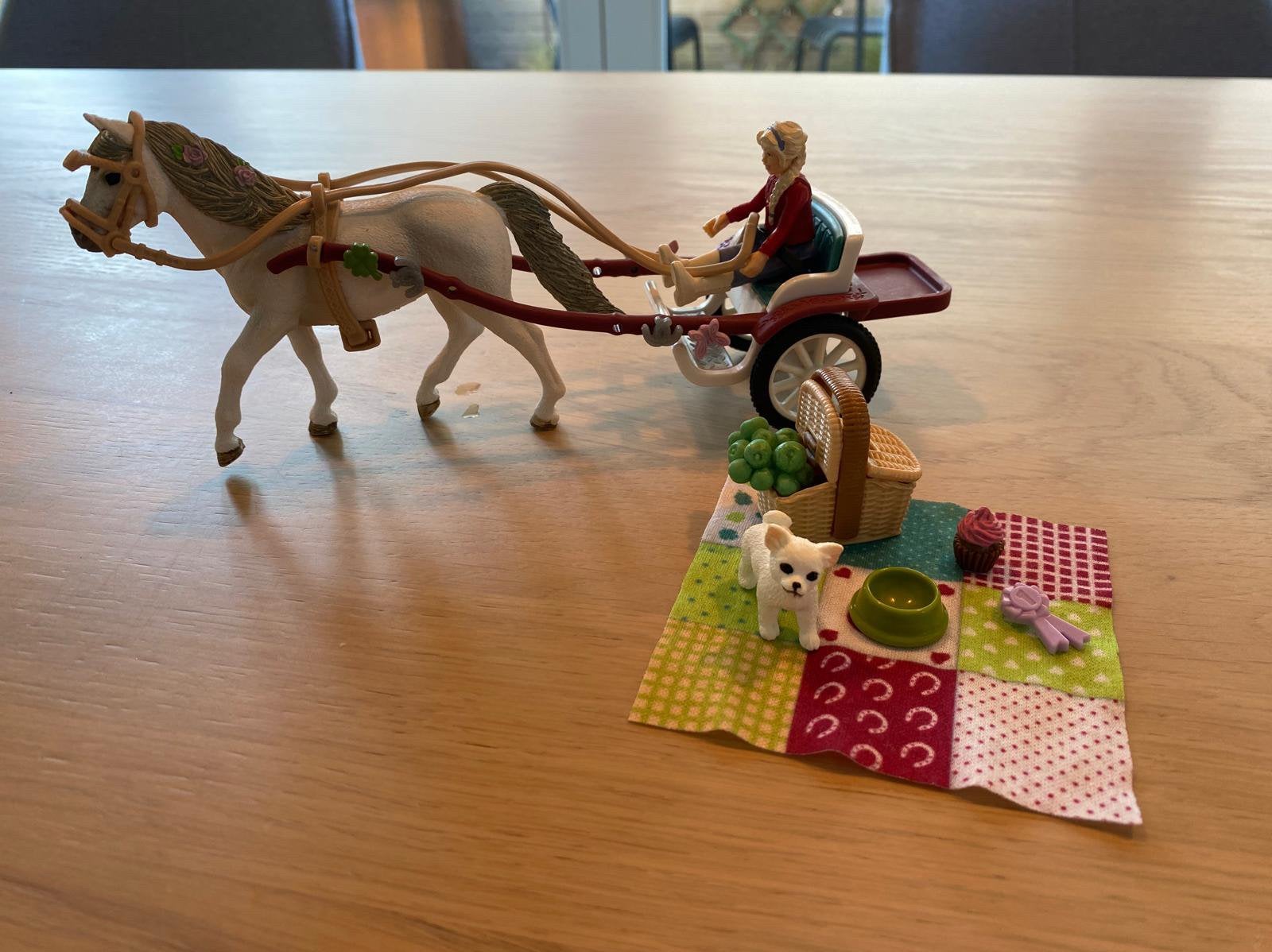 Shleich koets voor paardenshow, Verzamelen, Ophalen of Verzenden, Zo goed als nieuw