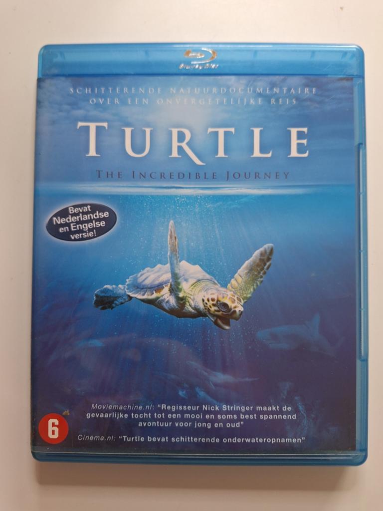 Turtle: The Incredible Journey - Blu-ray Natuurdocumentaire, Cd's en Dvd's, Blu-ray, Ophalen of Verzenden, Zo goed als nieuw, Documentaire en Educatief