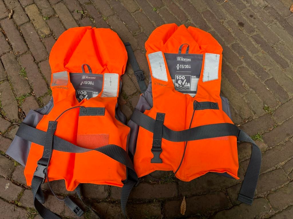Tribord Zwemvest 100N ISO 12402-4 voor 15-30kg, Ophalen of Verzenden, Nieuw, Overige typen