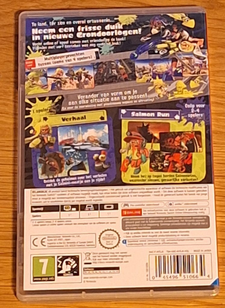 Splatoon 3, Avontuur en Actie, Ophalen of Verzenden, Zo goed als nieuw, 3 spelers of meer