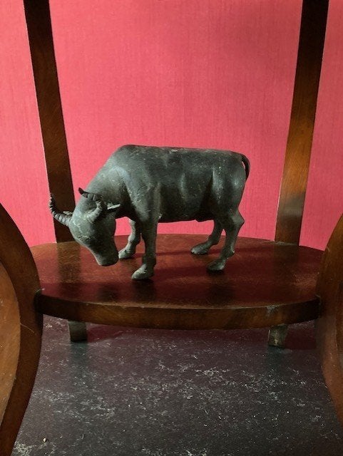 stier of buffel, Vintage, Meerkleurig, Ophalen of Verzenden, Zo goed als nieuw