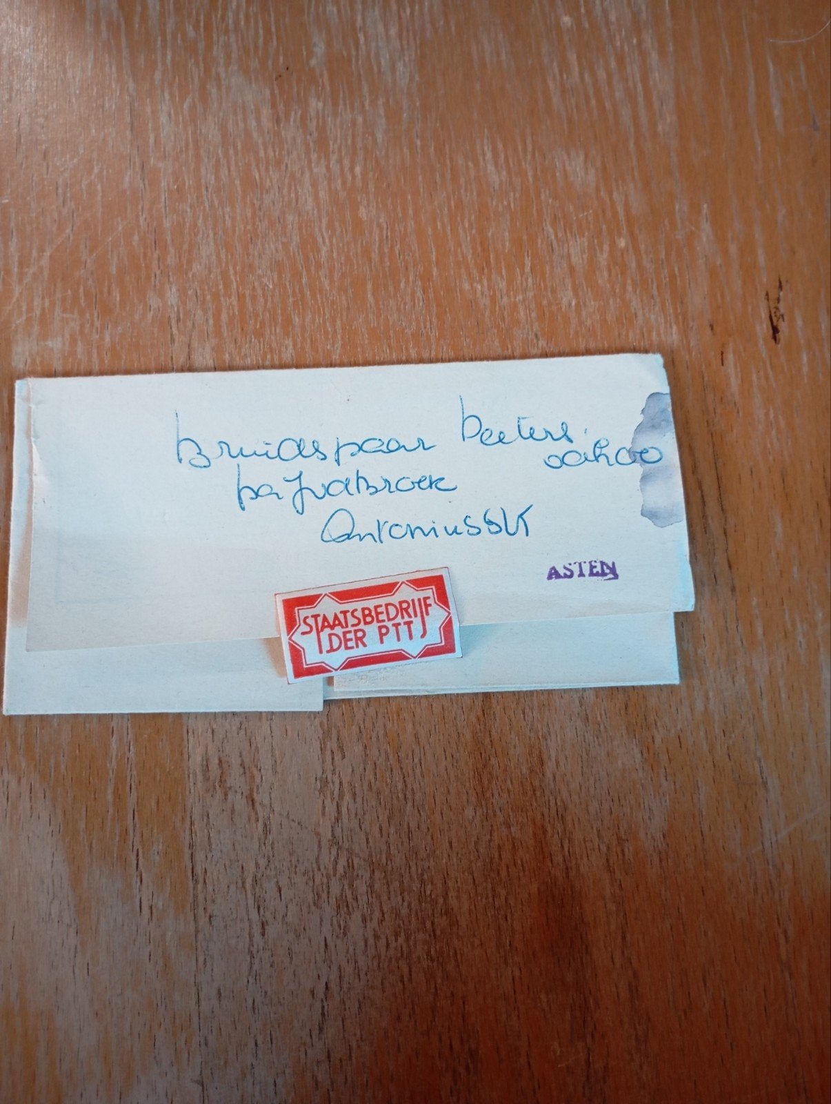Vintage Holland Radio PTT Telegram, Ophalen of Verzenden, Gebruiksvoorwerp