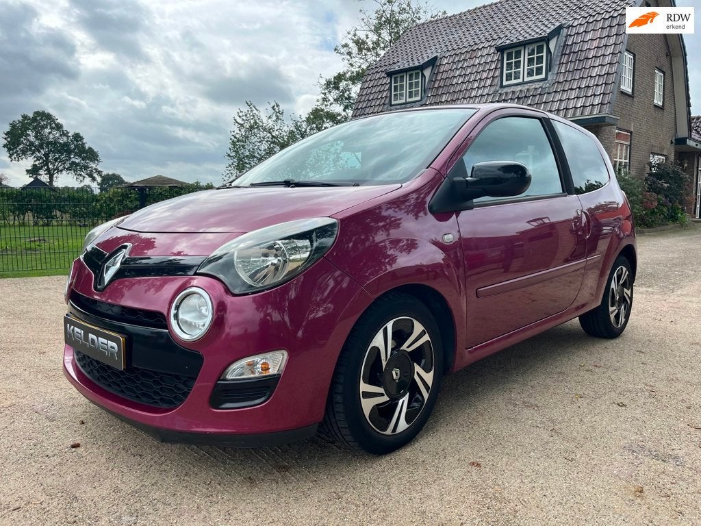 Renault Twingo 1.2 16V Dynamique Climate, perfect onderhoude, Auto's, Gebruikt, Zwart, 4 cilinders, 4 stoelen