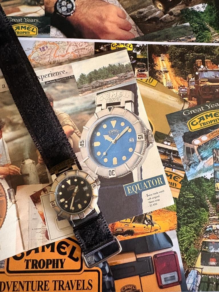 Camel Trophy Adventure Watch, horloge, Verzamelen, Retro, Overige typen, Verzenden
