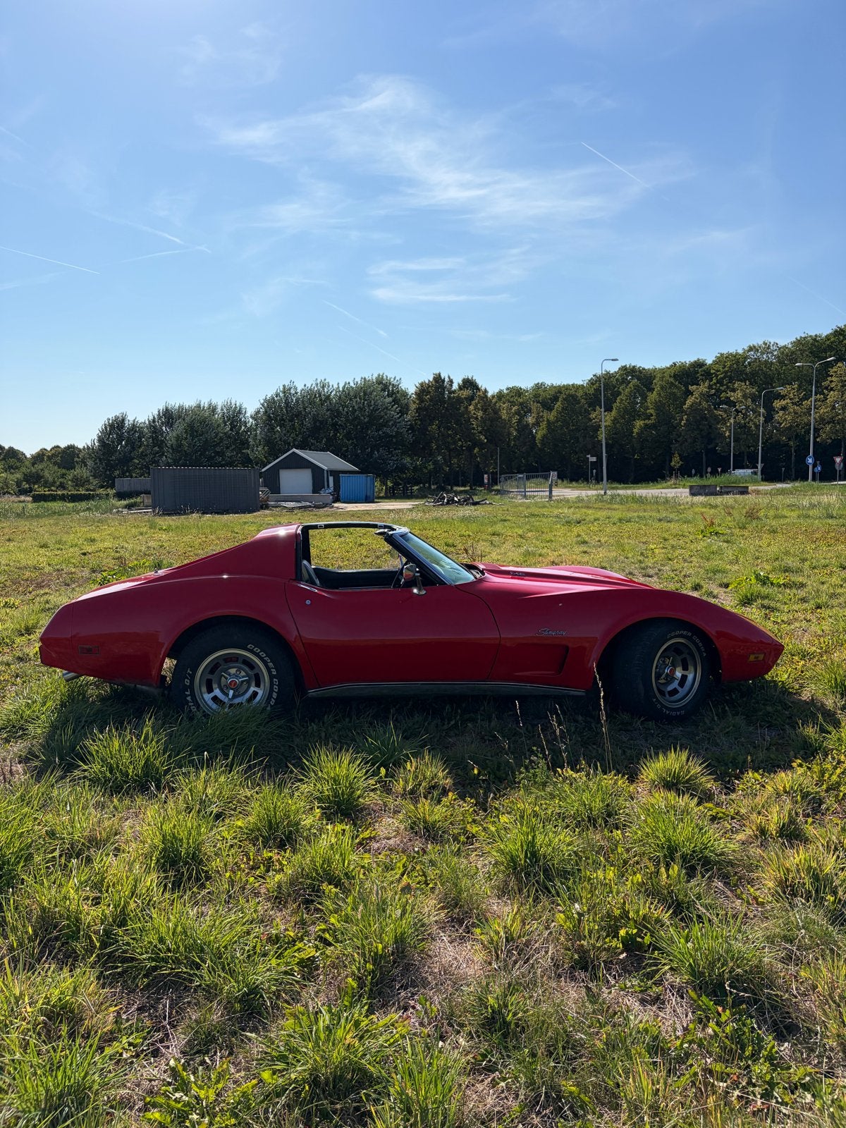 Chevrolet Corvette 5.7 Stingray AUT 1976 Rood, foto 4