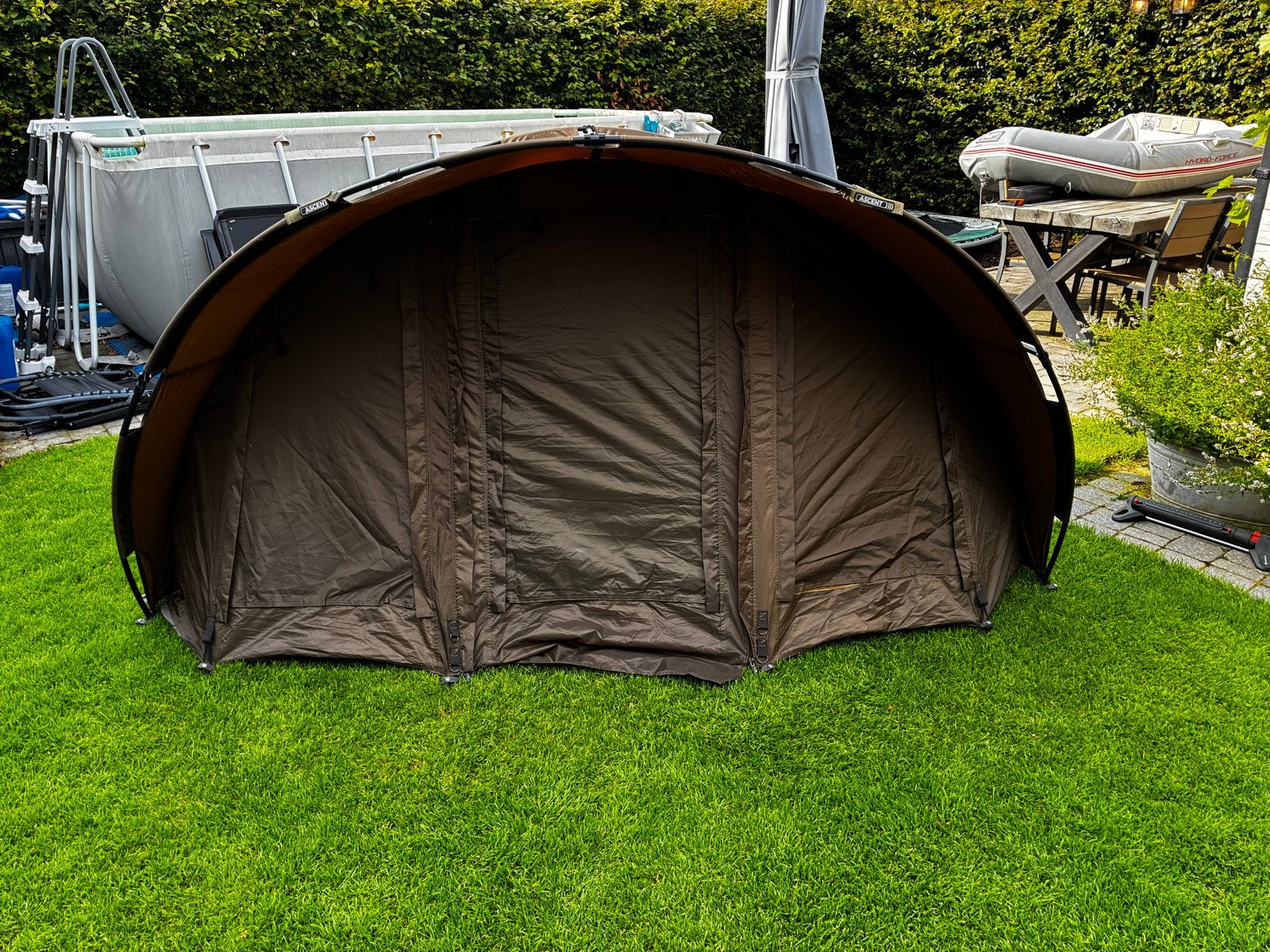 Avid tent - Ruime en stevige tent karpervissen., Ophalen, Zo goed als nieuw, Overige typen