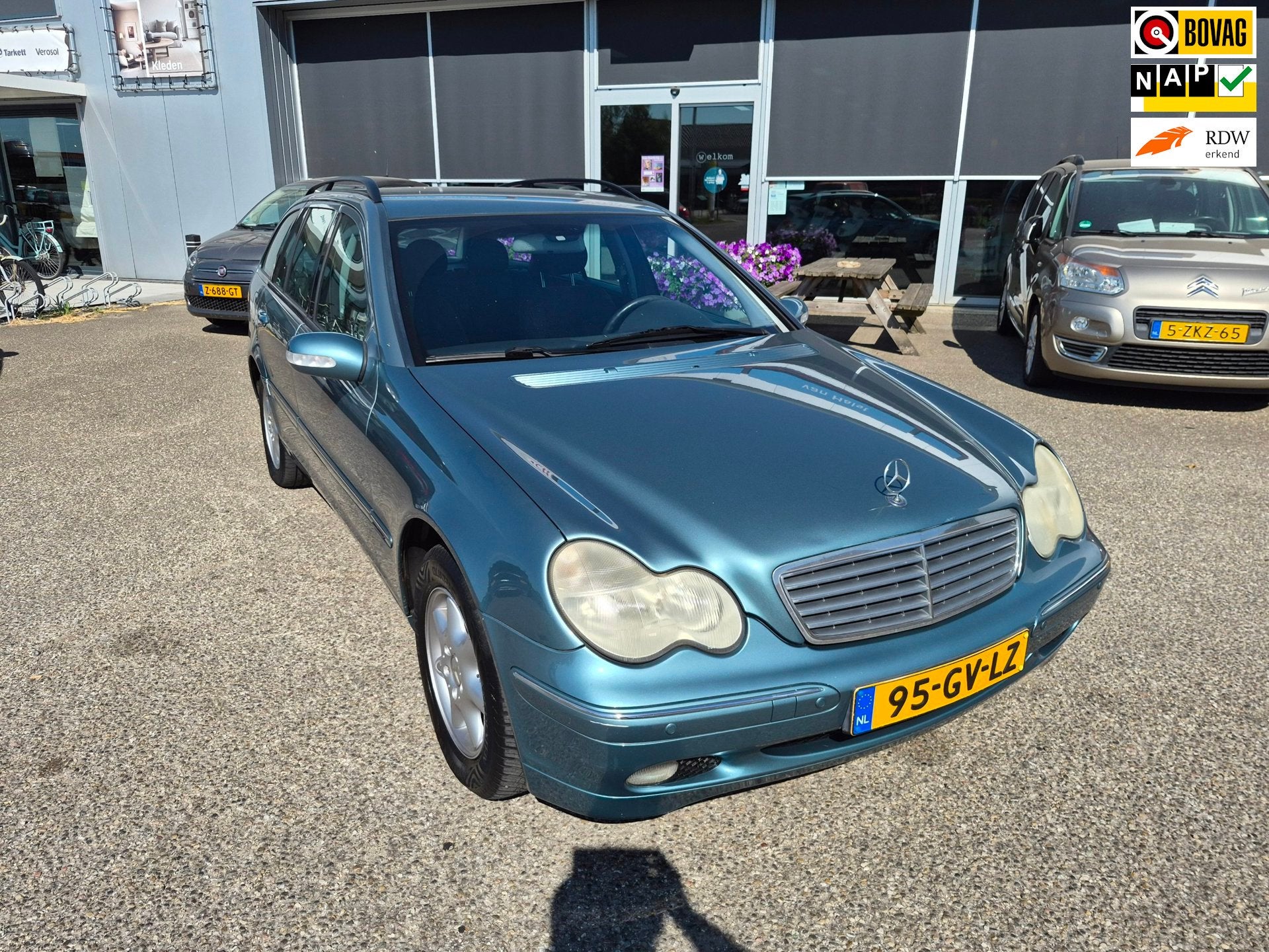 Mercedes-Benz C-klasse Combi 180 Elegance "ALLEEN VOOR DE HA, Auto's, Automaat, 1998 cc, Gebruikt, 4 cilinders