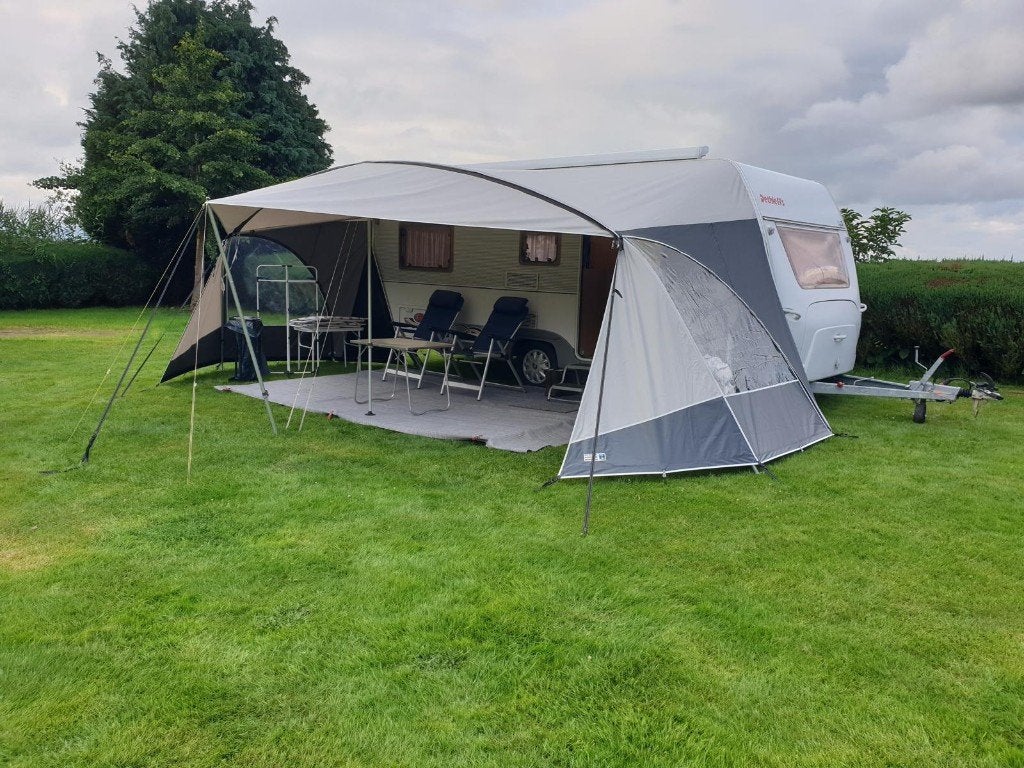 Dethleffs Camper 510 - Mover, Unico voortent, topstaat, Kachel, Rondzit, Particulier, Dethleffs
