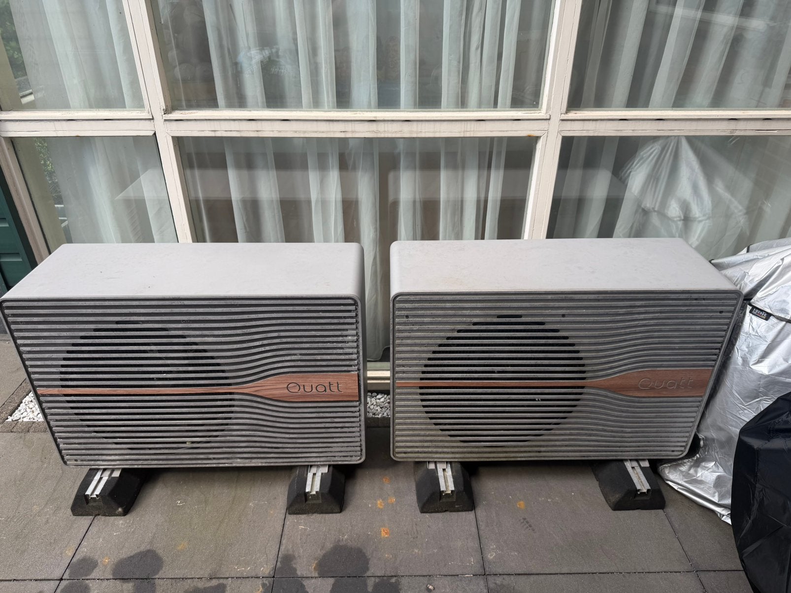 Quatt hybrid monoblock warmptepomp 6 kW (12kW totaal), Ophalen, 3 snelheden of meer, Zo goed als nieuw, 100 m³ of groter