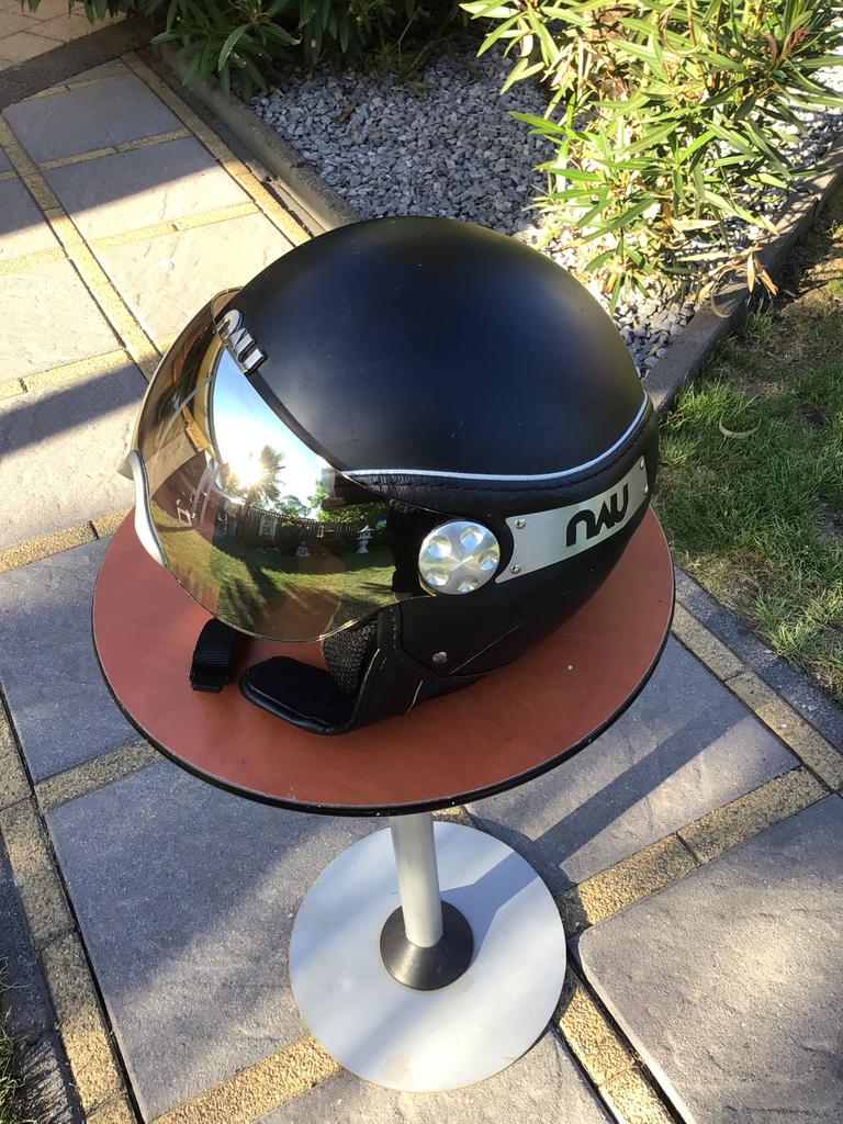 Z.g.a.n. NAU scooterhelm - Maat XS, Ophalen of Verzenden, Zo goed als nieuw, Extra small of kleiner