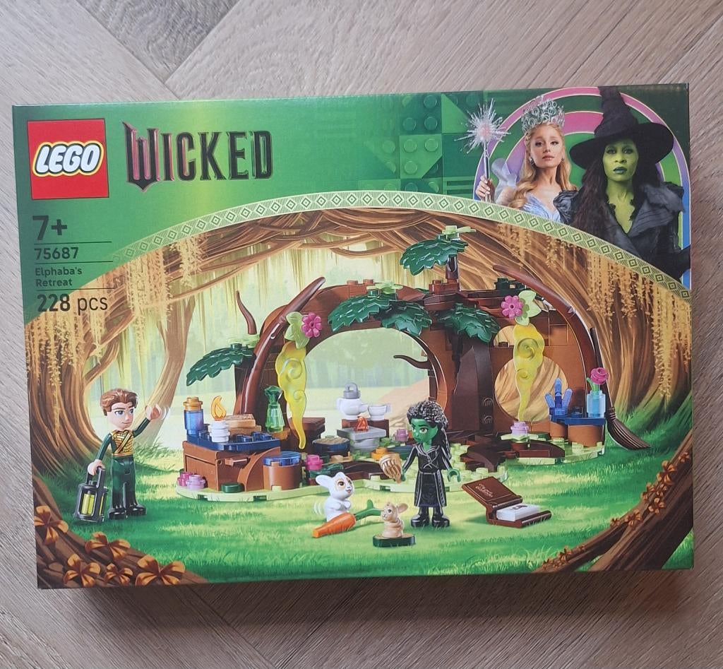 LEGO Wicked 75687 Elphaba's Retreat >>NIEUW<<, Ophalen of Verzenden, Nieuw, Complete set, Lego
