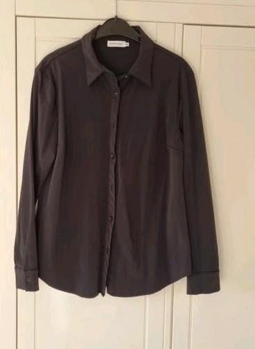 Nicolette Kluijver travelstofblouse Maat XL Zwart, Zwart, Maat 46/48 (XL) of groter, Zo goed als nieuw, Nicolette Kluijver