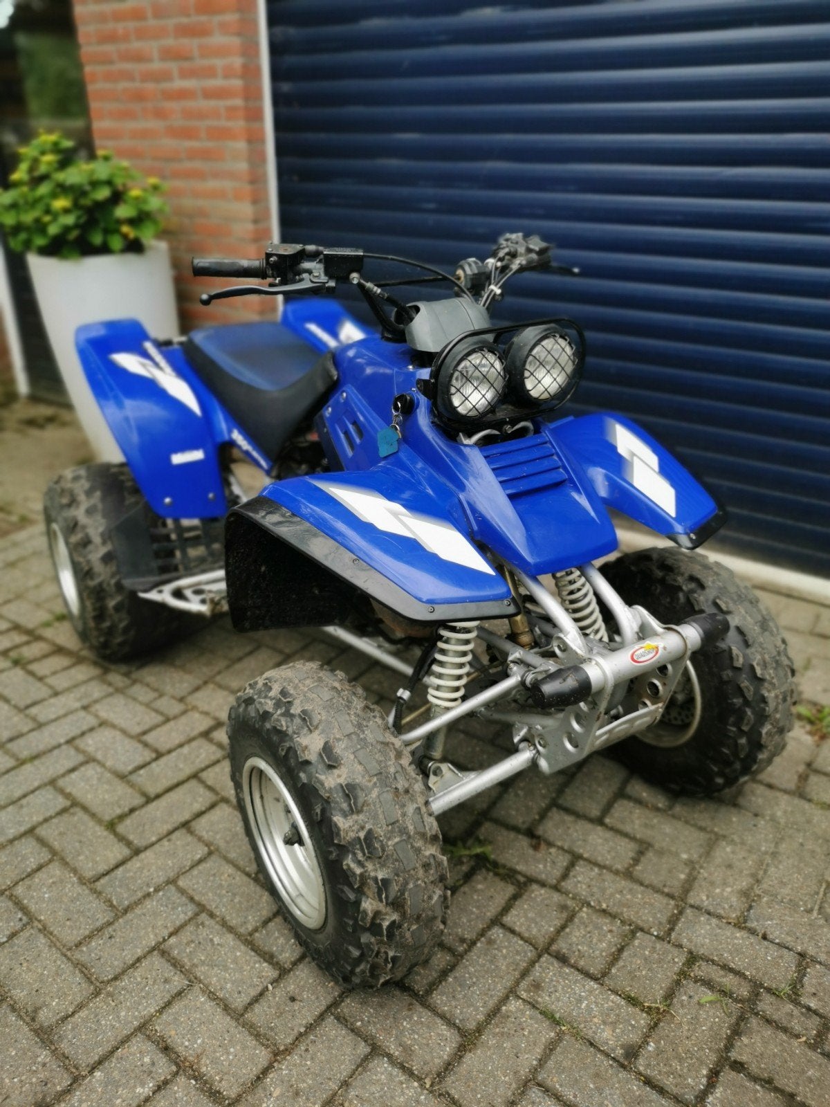 Yamaha warrior 350 met kenteken