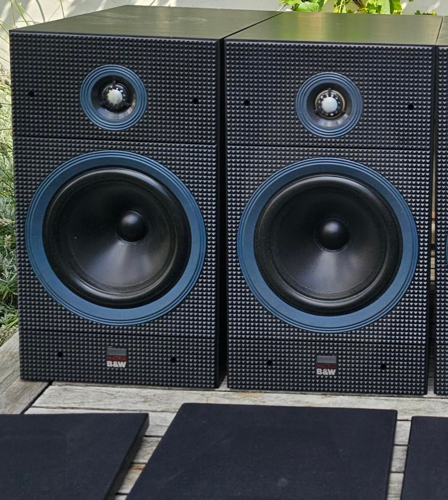 B&W Matrix 1 Series 2 legendarische toppertjes,UK Made,izgst, Gebruikt, B&W, Ophalen of Verzenden, Bowers & Wilkins (B&W)