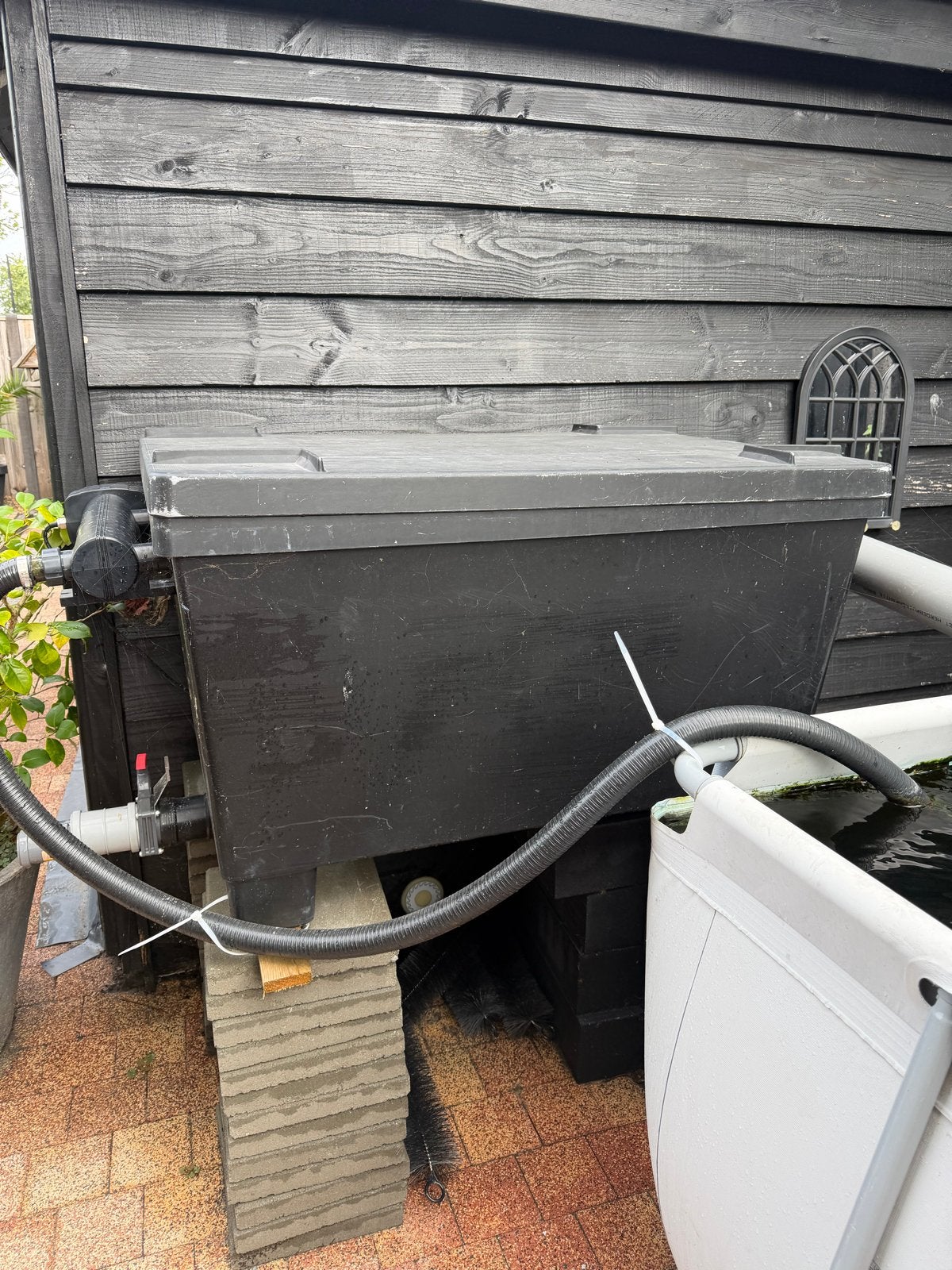 Vijverfilter met UV-lamp - Oase 36 en oase pomp 6000, Ophalen of Verzenden, Gebruikt