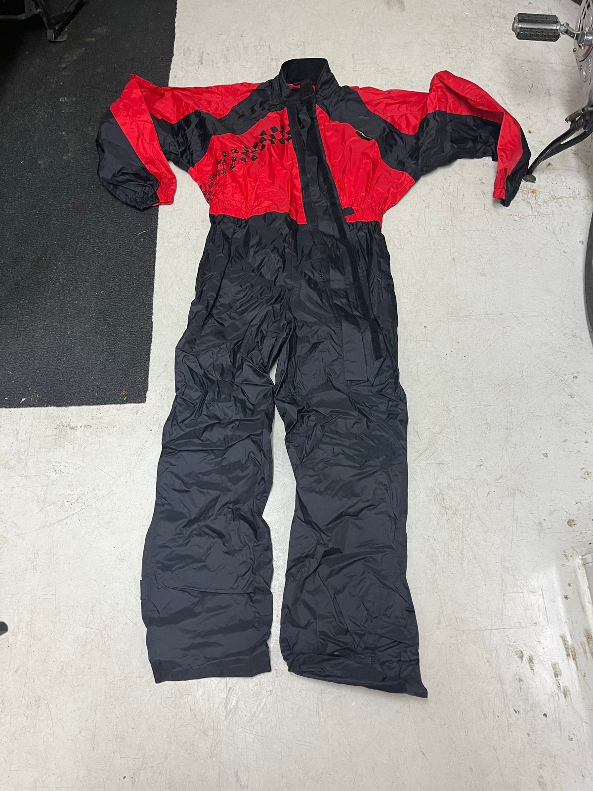 Regenpakken - Rood/Zwart en Oranje, Motoren, Kleding | Motorkleding, Ophalen, Tweedehands, Dames, Overall