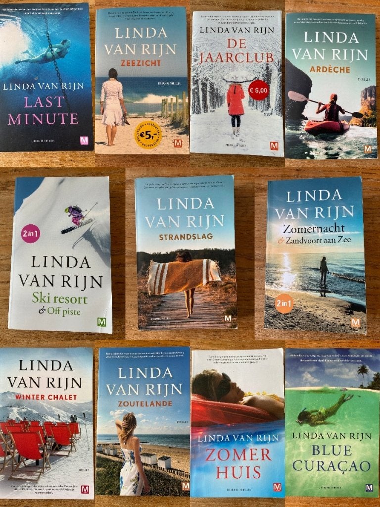 13x Linda van Rijn, Ophalen of Verzenden, Gelezen, Linda van Rijn