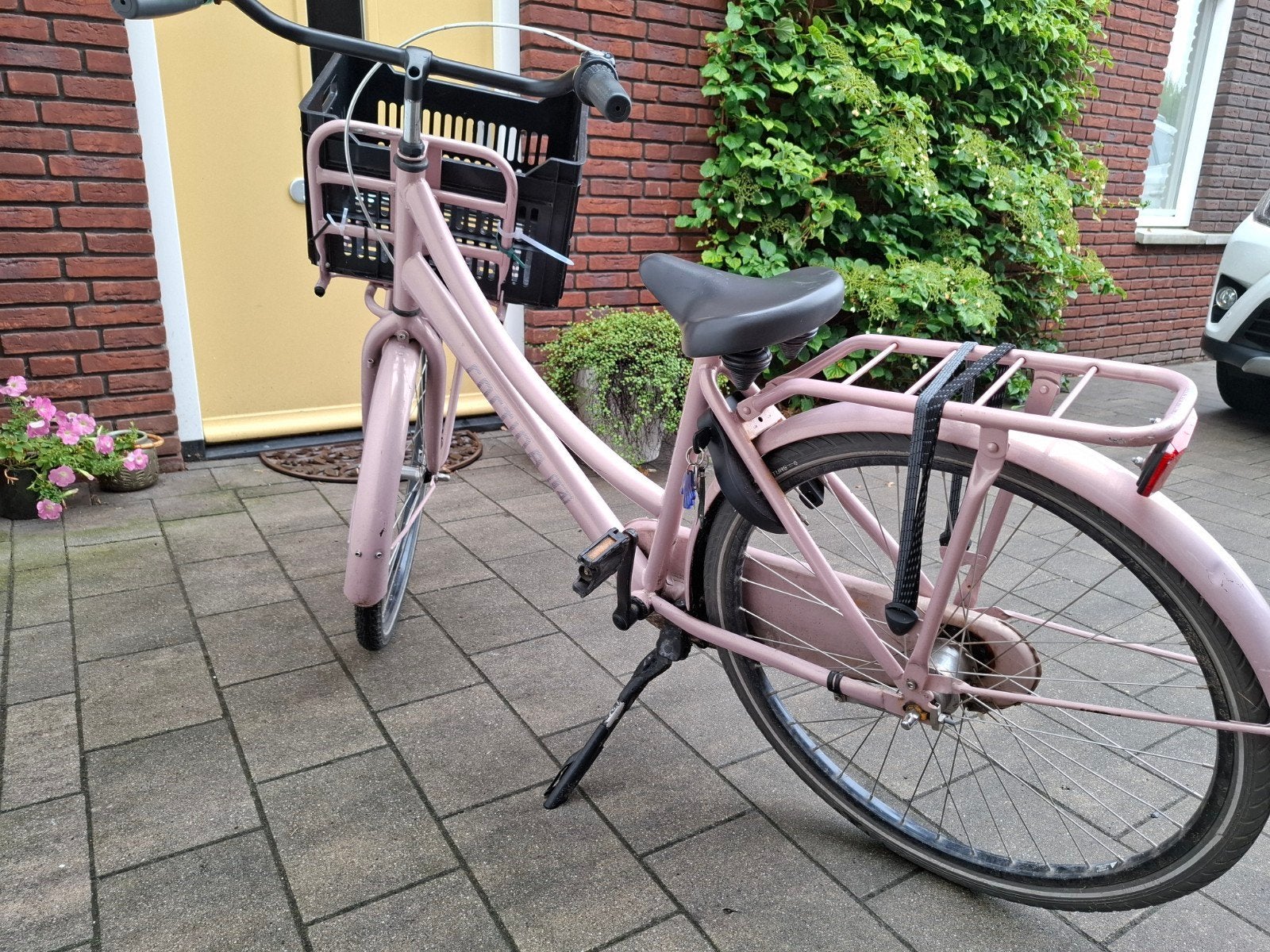 te koop meidenfiets 26 inch, Terugtraprem, Gebruikt, Versnellingen, Cortina