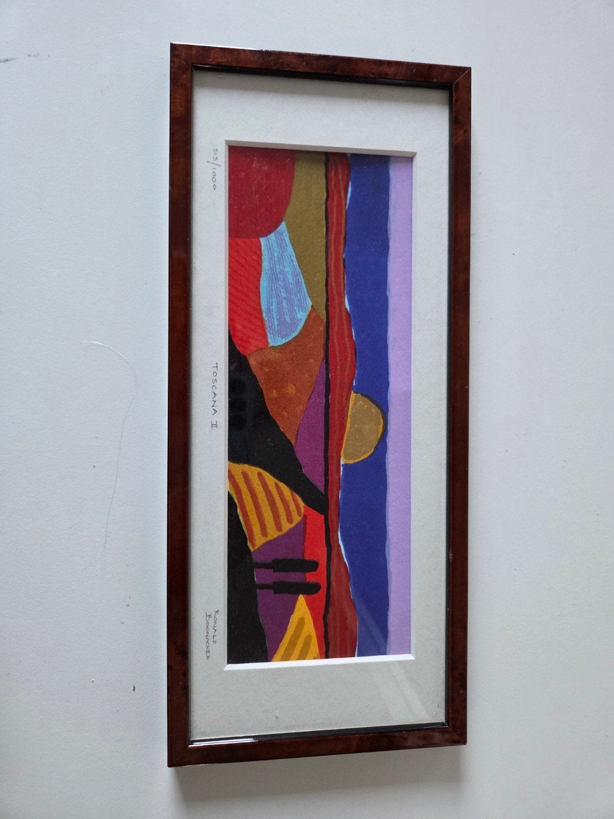 Ronald Boonacker Toscana ||- Abstracte Kunst, Ophalen of Verzenden