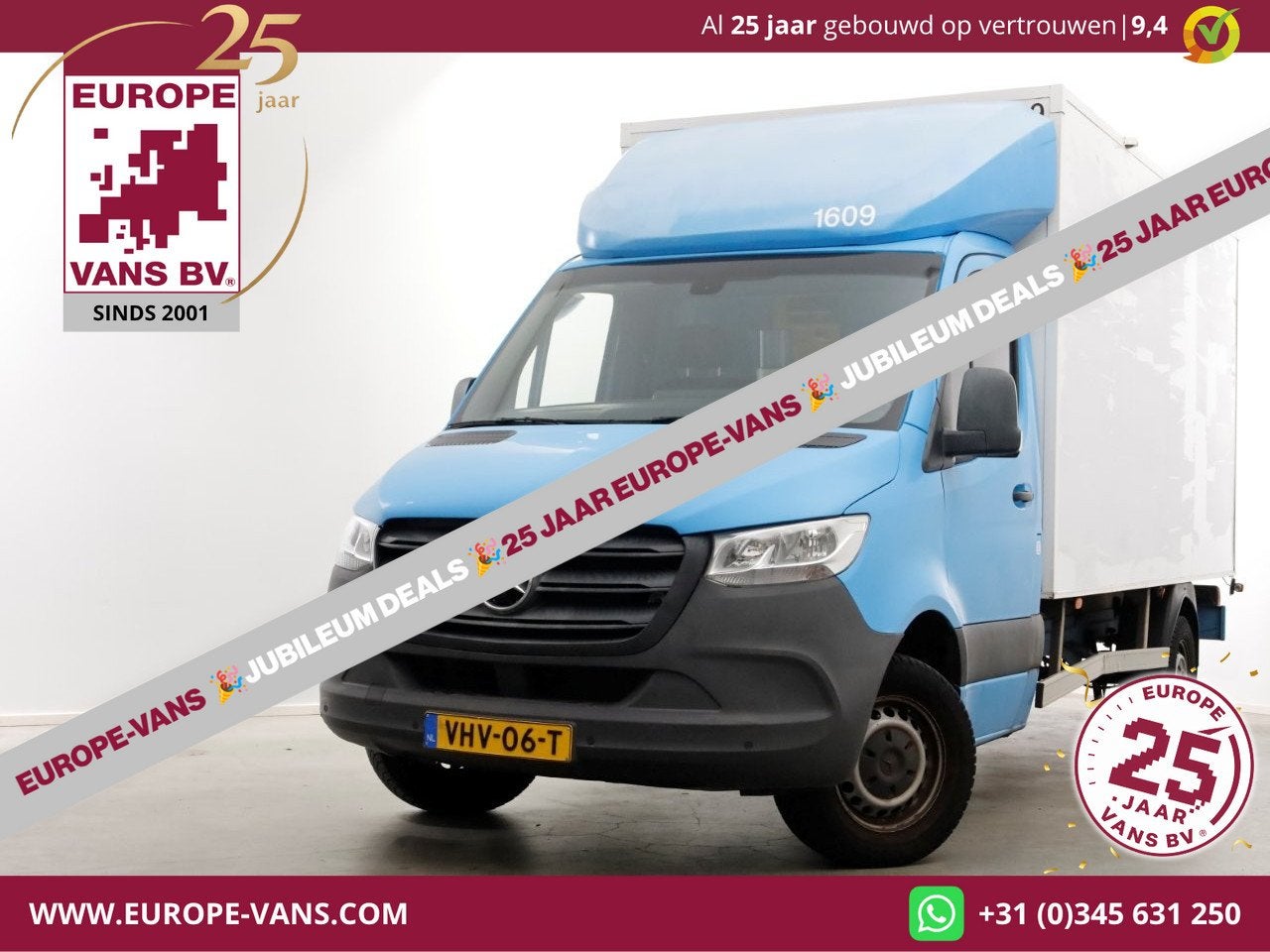 Mercedes-Benz Sprinter 311 CDI 115pk E6 RWD Bakwagen met ach, Auto's, 13 km/l, Dealer onderhouden, Achterwielaandrijving, Gebruikt