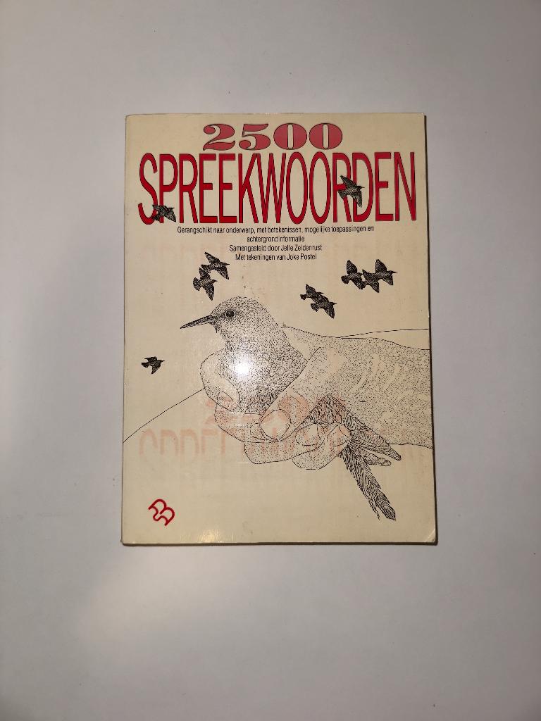2500 Spreekwoorden Boek, Boeken, Overige Boeken, Zo goed als nieuw, Ophalen of Verzenden