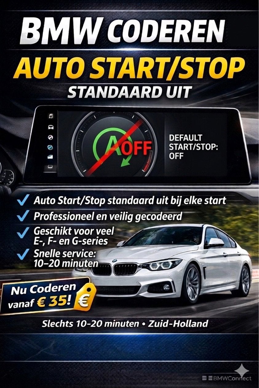 BMW Codering op Locatie – F- en G-Series, Auto diversen, Ophalen